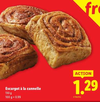 Escargot à la cannelle