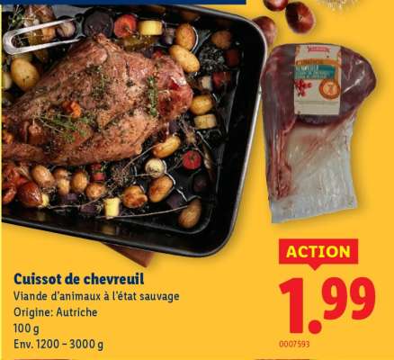 Cuissot de chevreuil