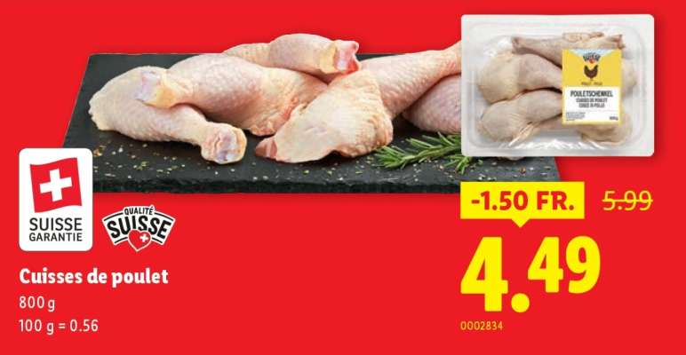 Cuisses de poulet