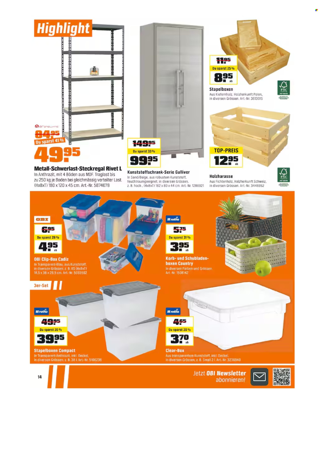Catalogue OBI - 13.10.2025 - 21.10.2025. Page 14. Page 14