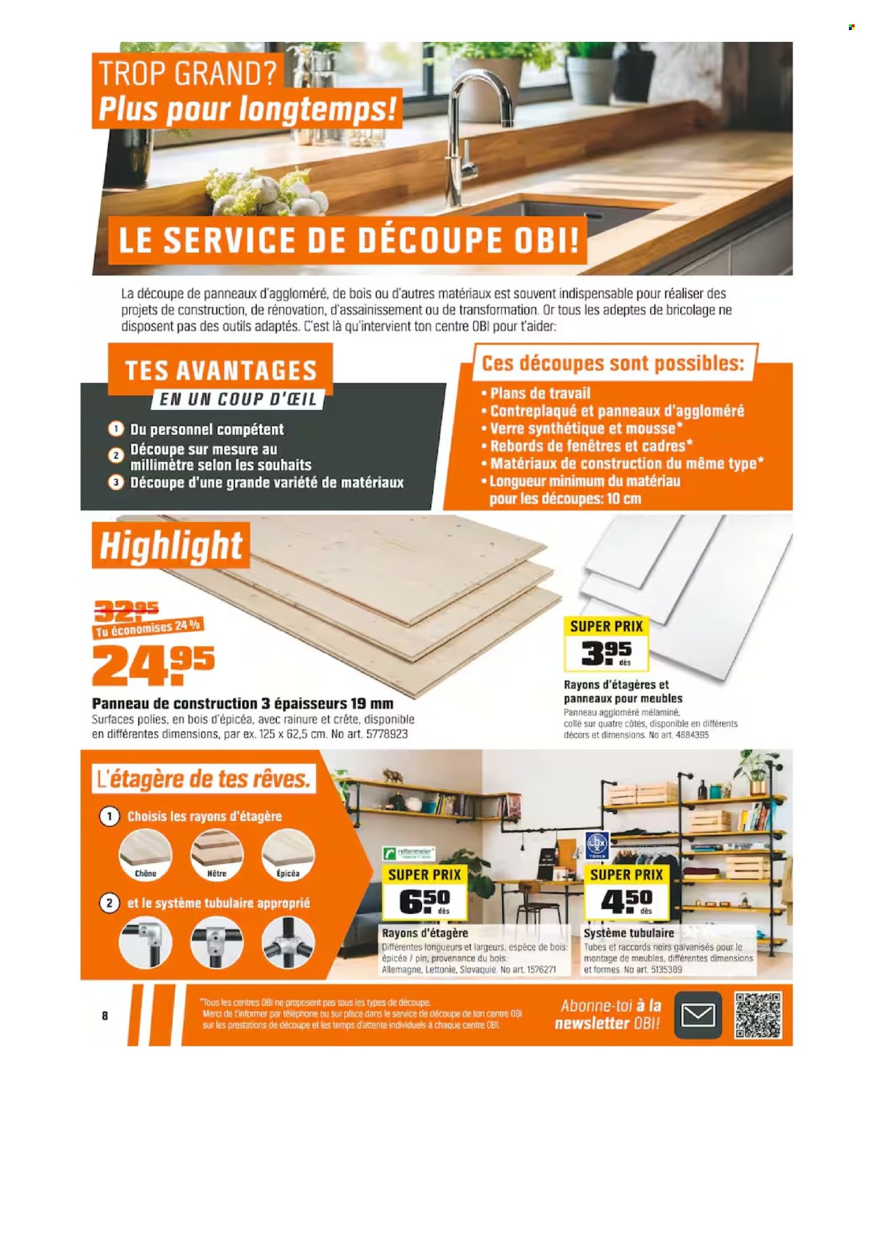 Catalogue OBI - 13.10.2025 - 21.10.2025. Page 8. Page 8