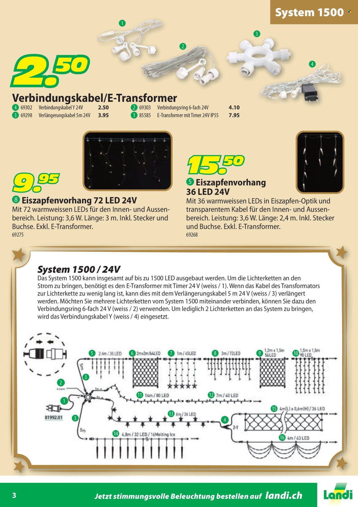 Catalogue Landi. Page 3. Page 3