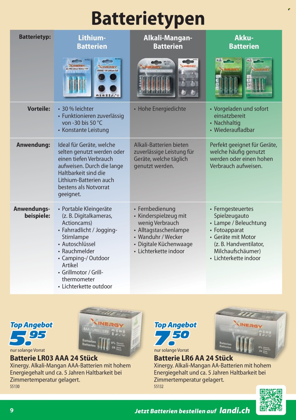 Catalogue Landi. Page 9. Page 9