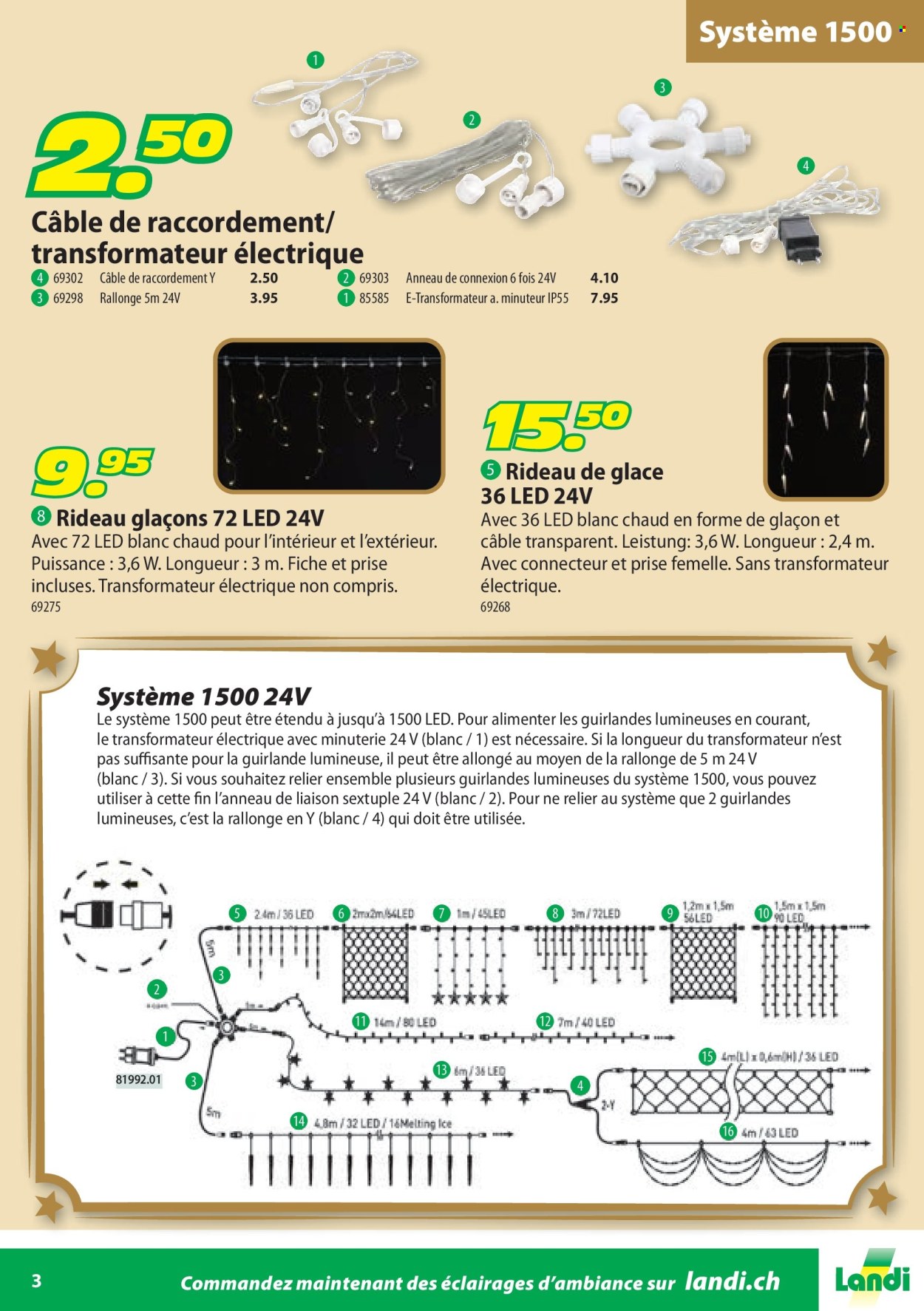 Catalogue Landi. Page 3. Page 3