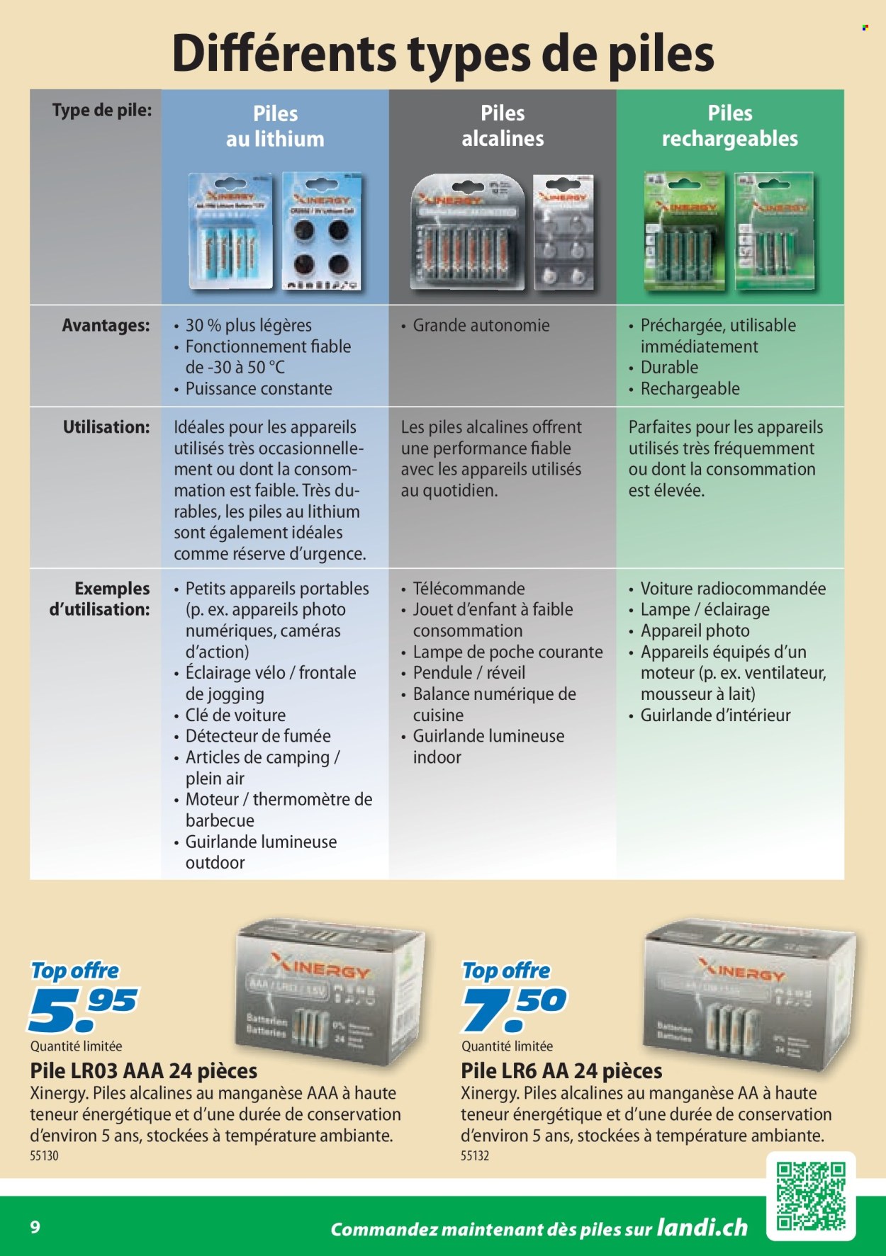 Catalogue Landi. Page 9. Page 9