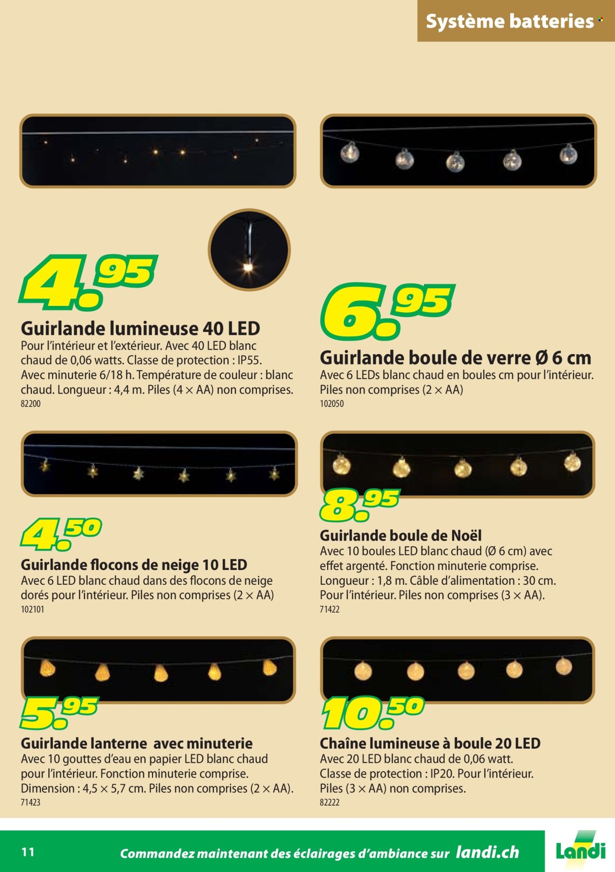 Catalogue Landi. Page 11. Page 11