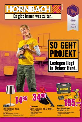 Hornbach - Der HORNBACH Prospekt - reinklicken lohnt sich!