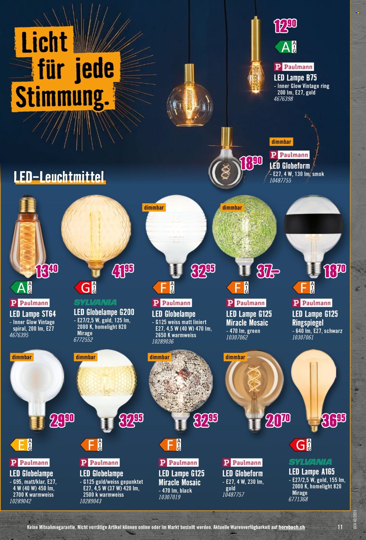 Catalogue Hornbach - 14.10.2025 - 10.11.2025. Page 11. Page 11