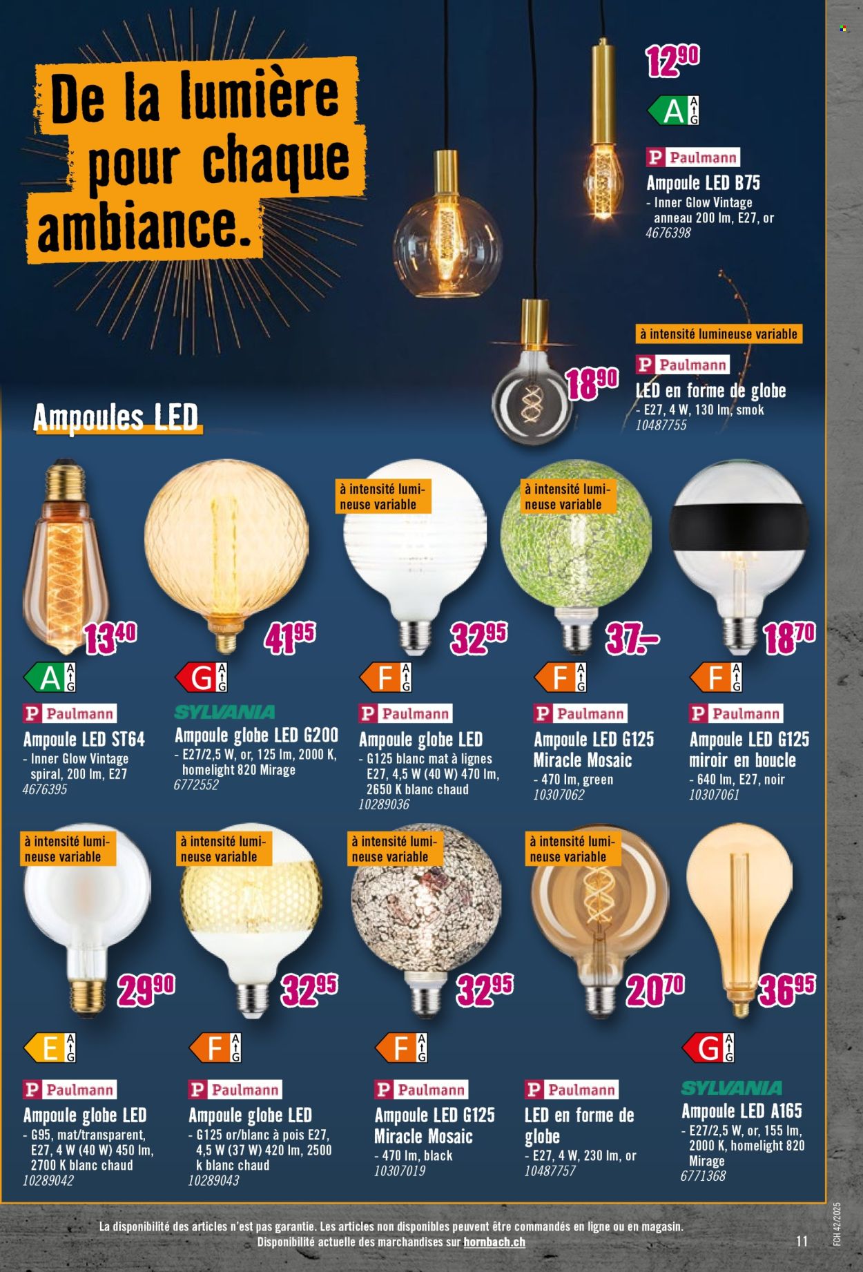 Catalogue Hornbach - 14.10.2025 - 10.11.2025. Page 11. Page 11