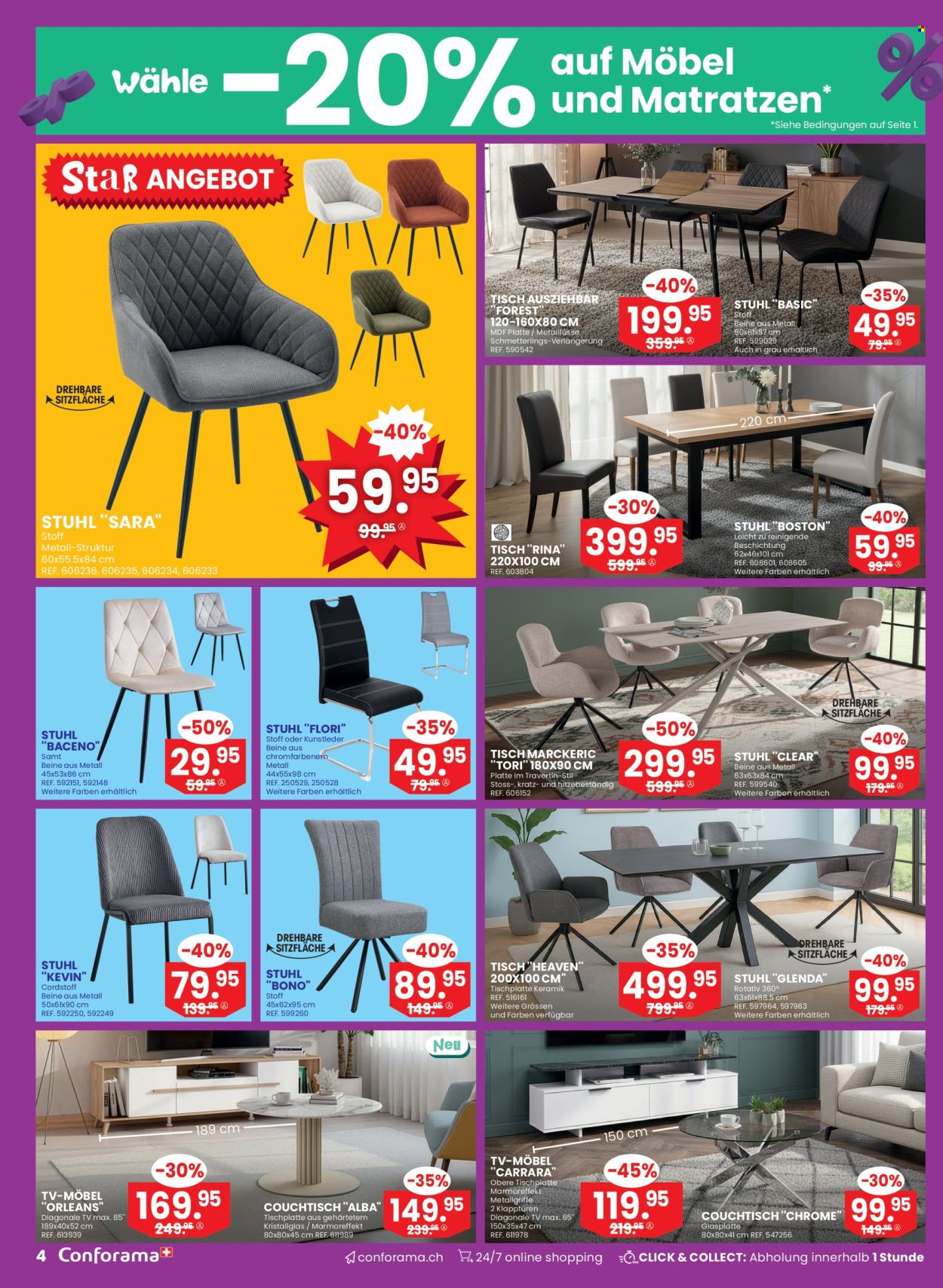 Catalogue Conforama - 15.10.2025 - 28.10.2025. Page 4. Page 4