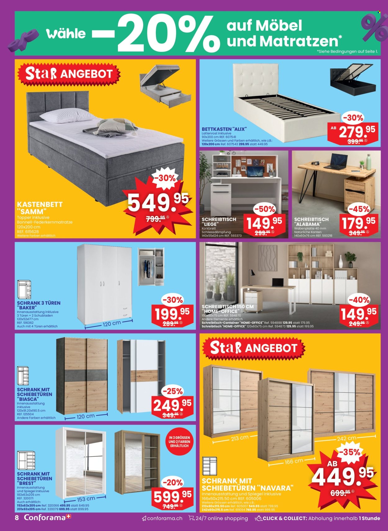 Catalogue Conforama - 15.10.2025 - 28.10.2025. Page 8. Page 8