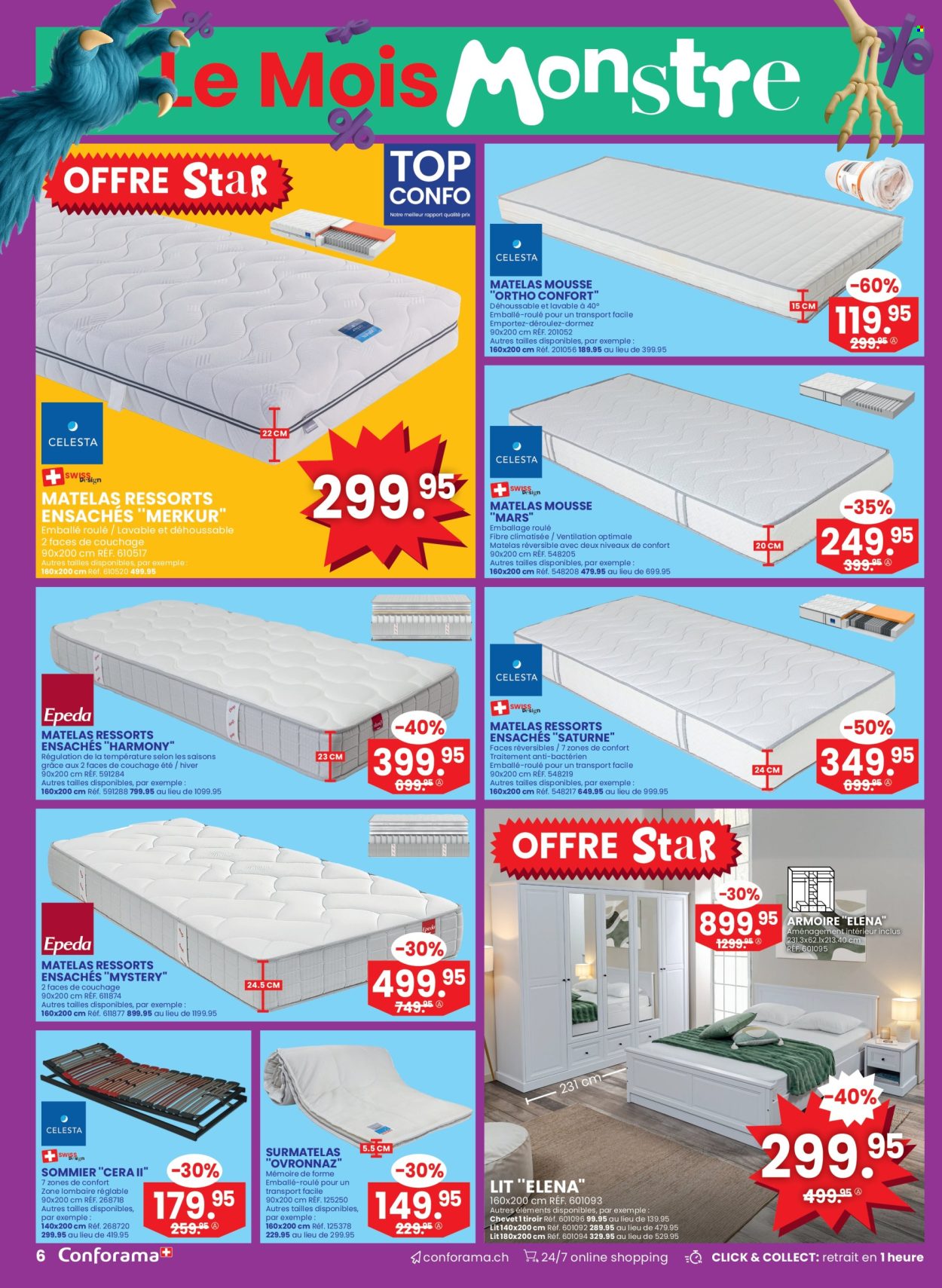 Catalogue Conforama - 15.10.2025 - 28.10.2025. Page 6. Page 6