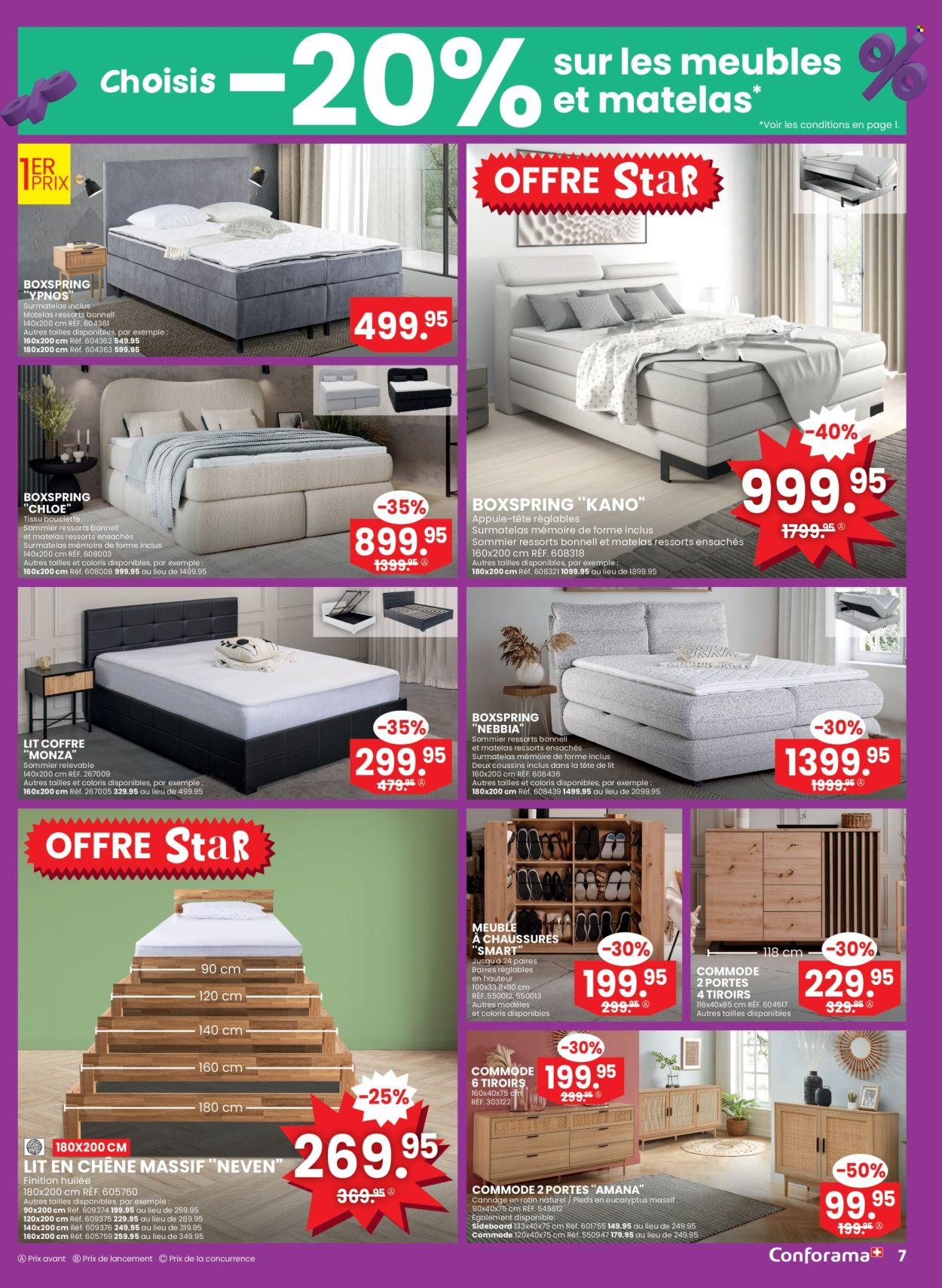 Catalogue Conforama - 15.10.2025 - 28.10.2025. Page 7. Page 7