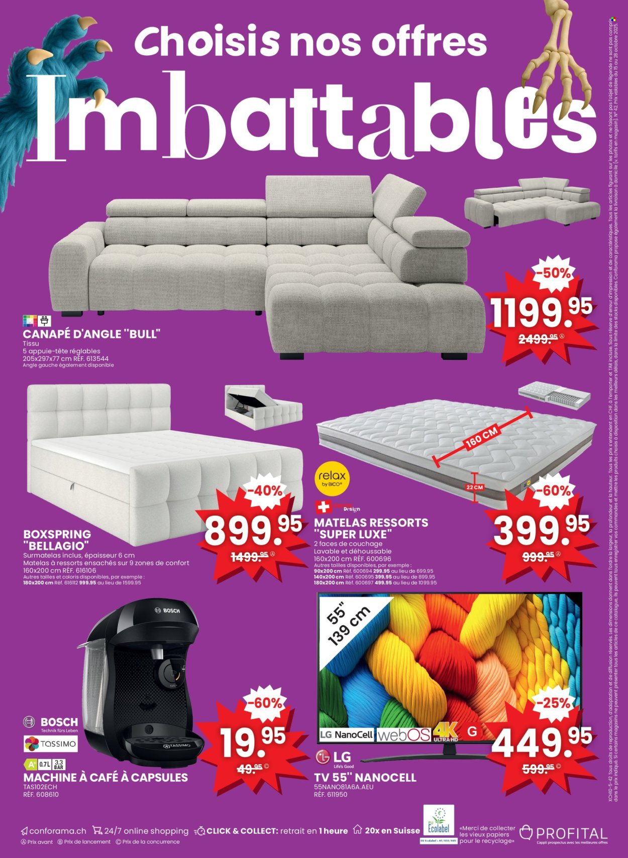 Catalogue Conforama - 15.10.2025 - 28.10.2025. Page 16. Page 16