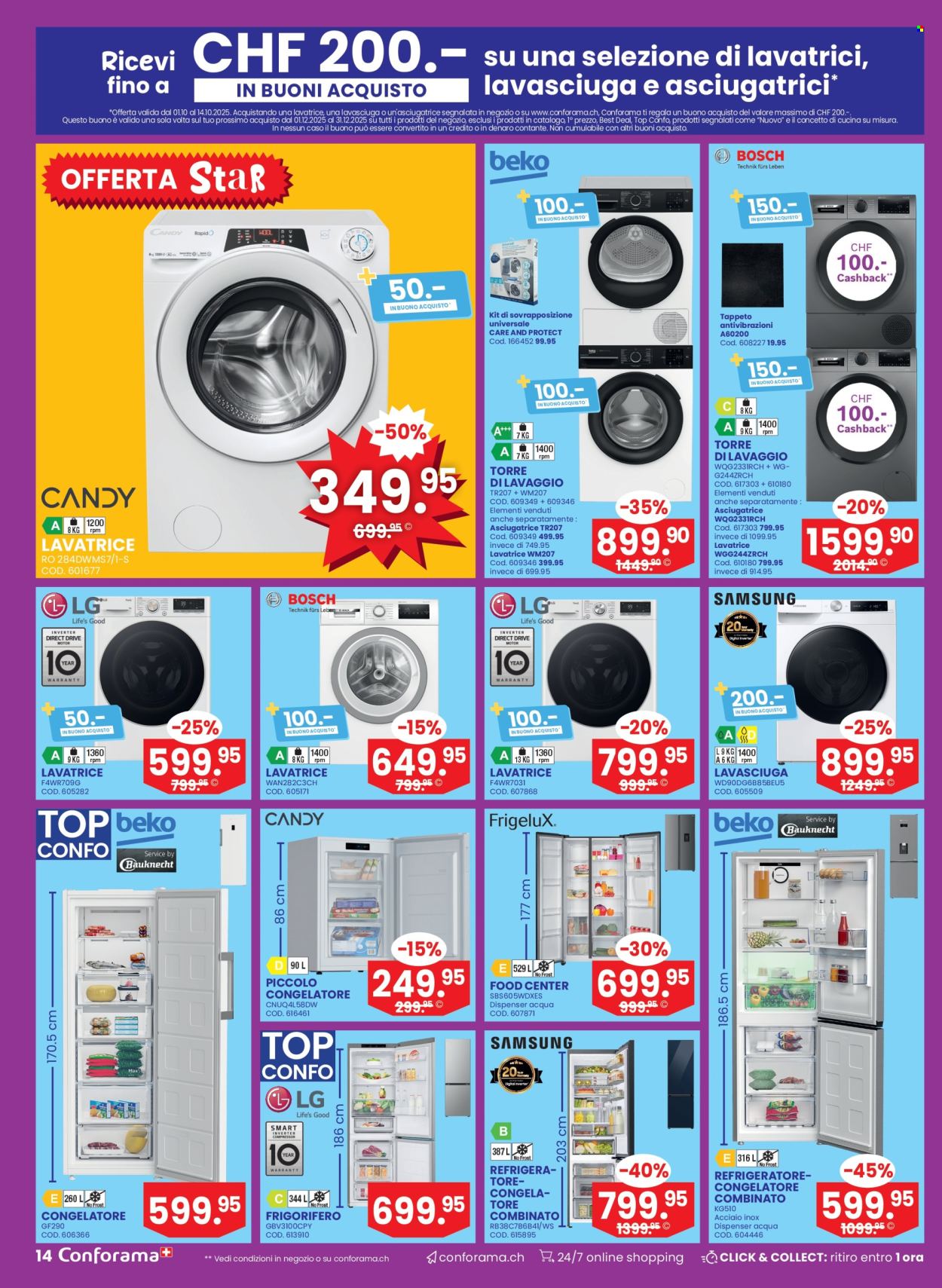 Catalogue Conforama - 15.10.2025 - 28.10.2025. Page 14. Page 14
