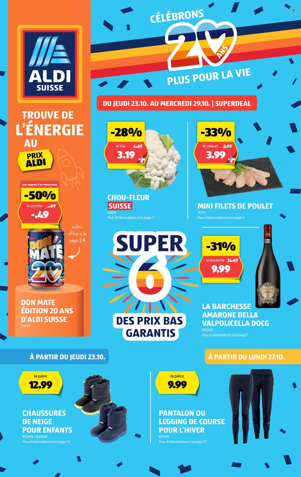 Catalogue Aldi - 23.10.2025 - 29.10.2025. Page 1. Page 1