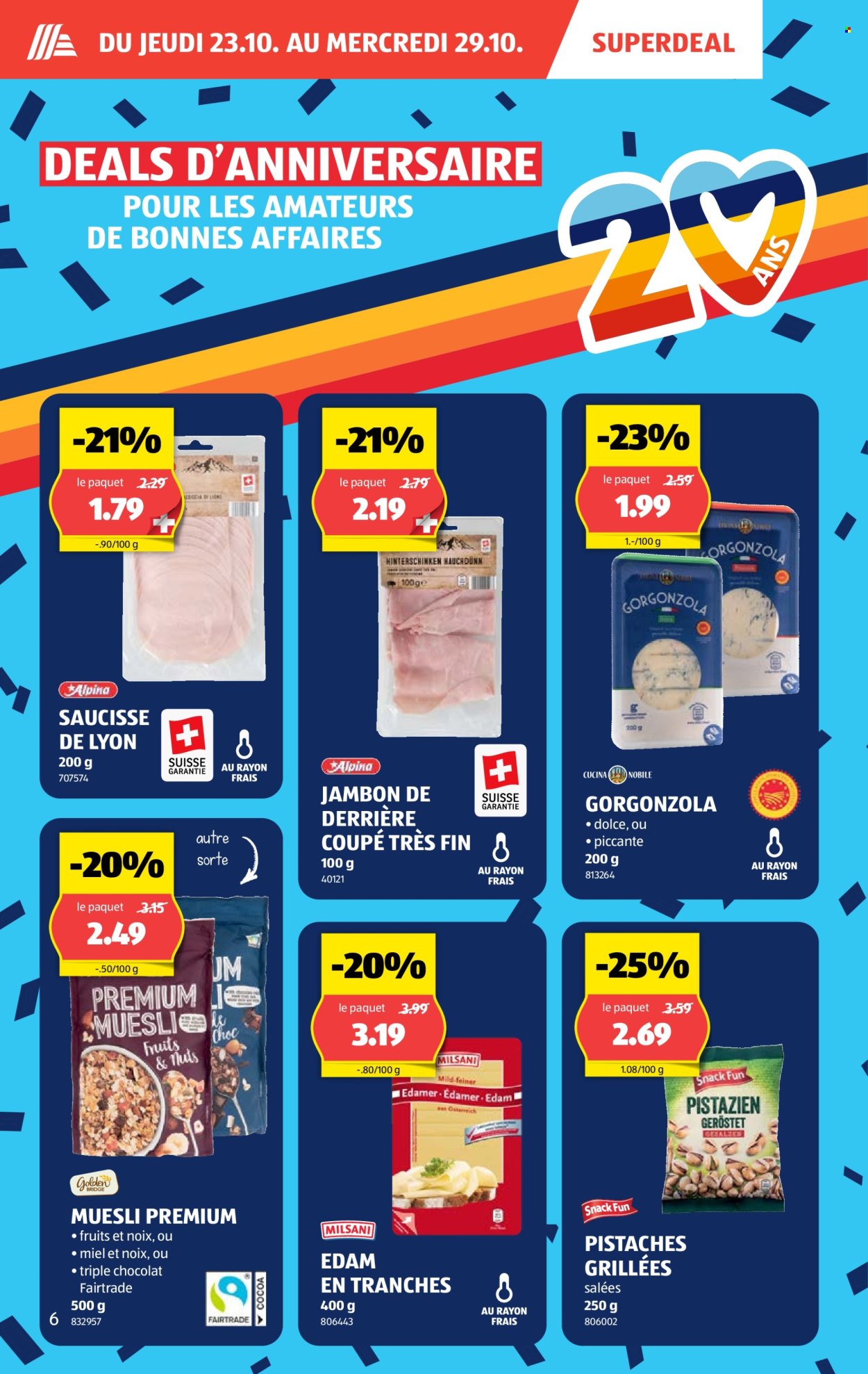 Catalogue Aldi - 23.10.2025 - 29.10.2025. Page 6. Page 6