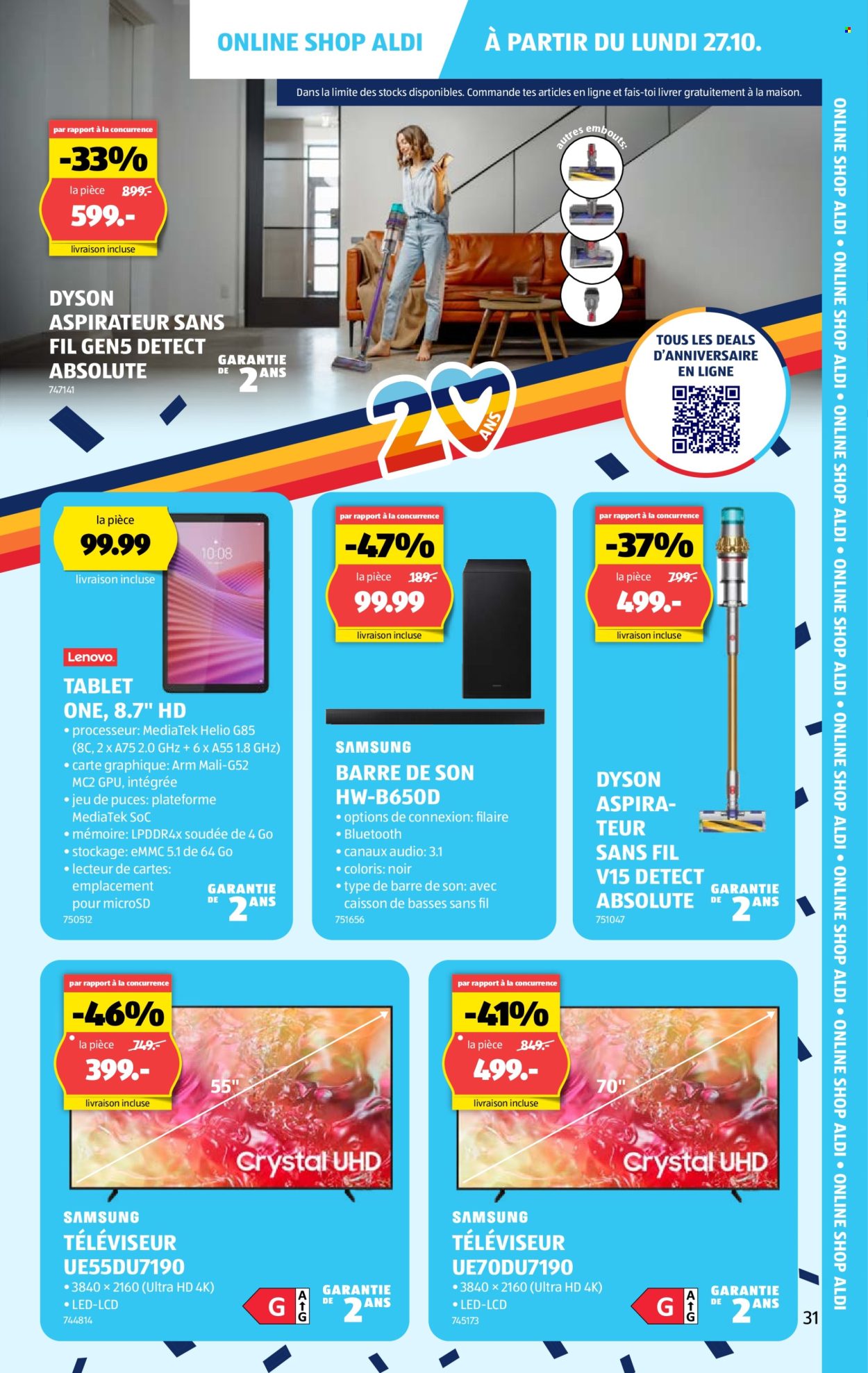 Catalogue Aldi - 23.10.2025 - 29.10.2025. Page 31. Page 31