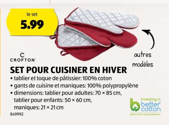 SET POUR CUISINER EN HIVER
