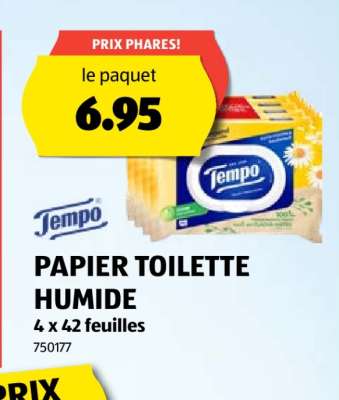 Tempo Papier Toilette Humide