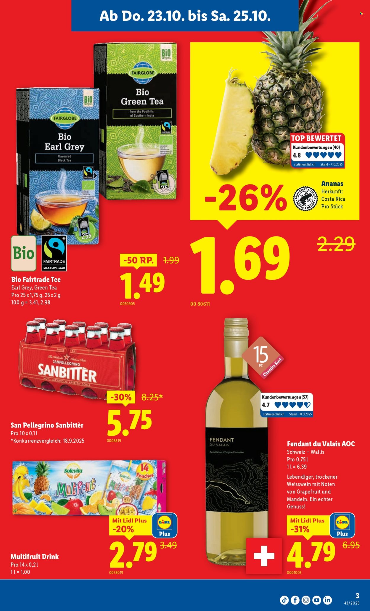 Catalogue Lidl - 23.10.2025 - 29.10.2025. Page 3. Page 3
