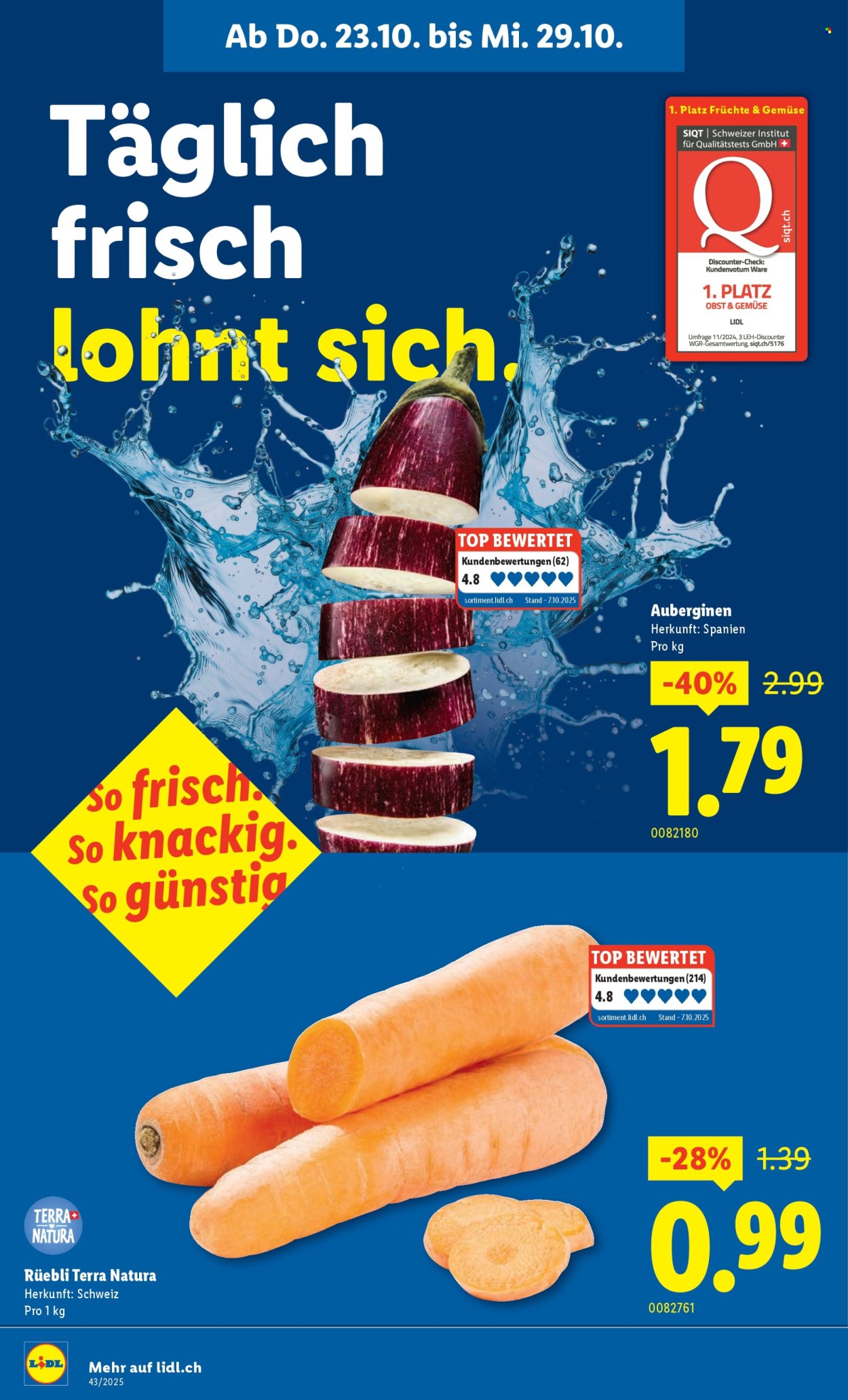 Catalogue Lidl - 23.10.2025 - 29.10.2025. Page 4. Page 4