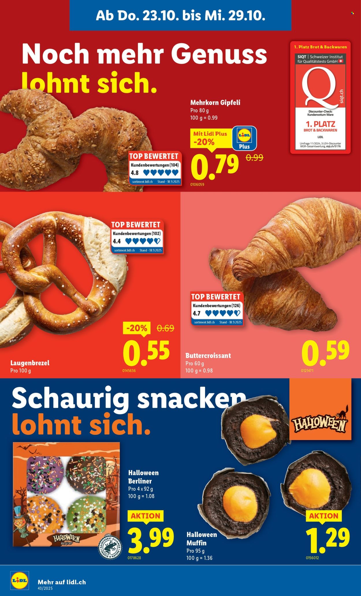Catalogue Lidl - 23.10.2025 - 29.10.2025. Page 6. Page 6