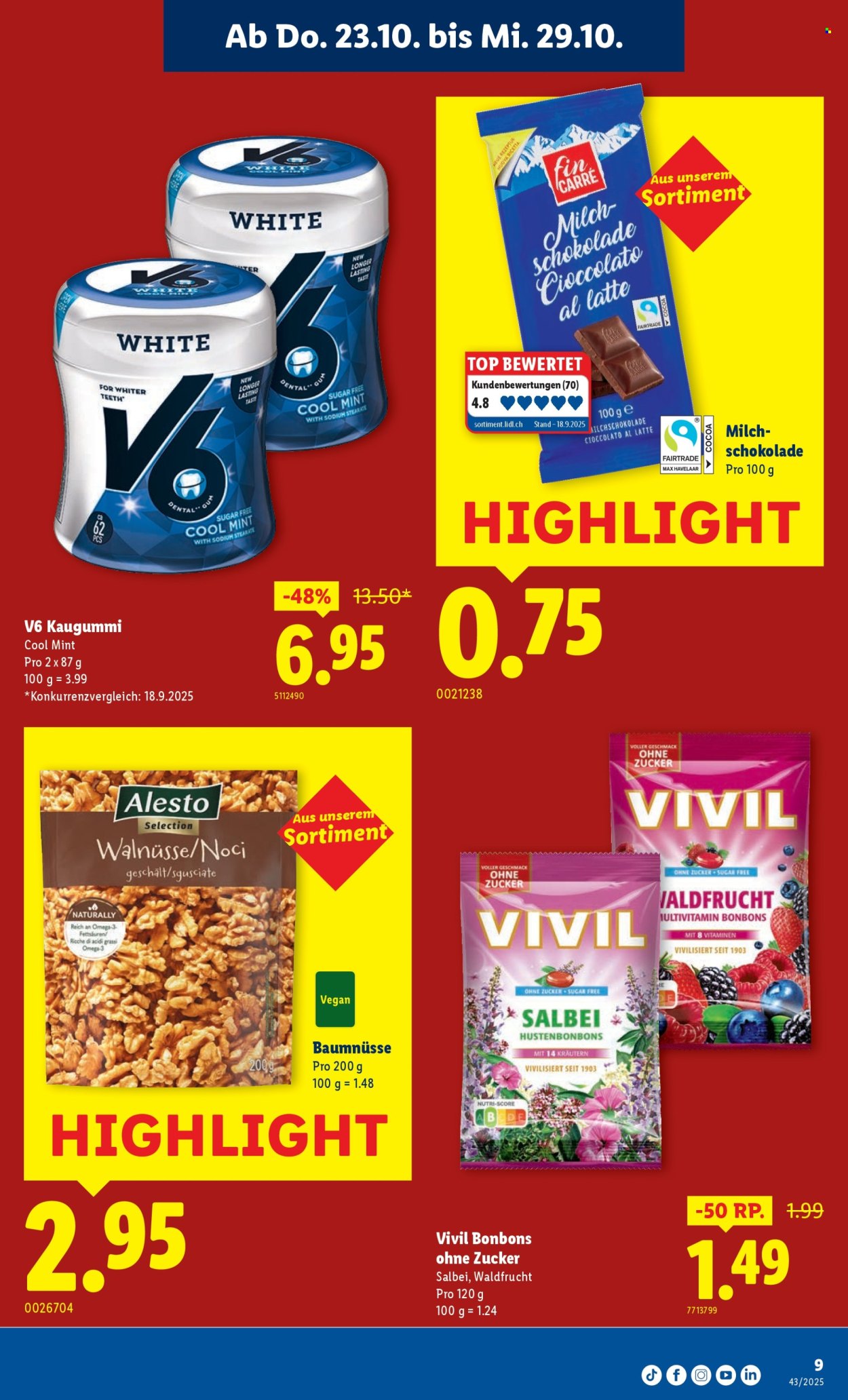 Catalogue Lidl - 23.10.2025 - 29.10.2025. Page 9. Page 9