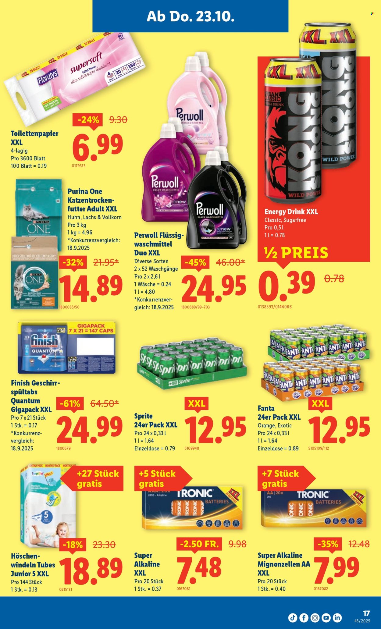 Catalogue Lidl - 23.10.2025 - 29.10.2025. Page 17. Page 17