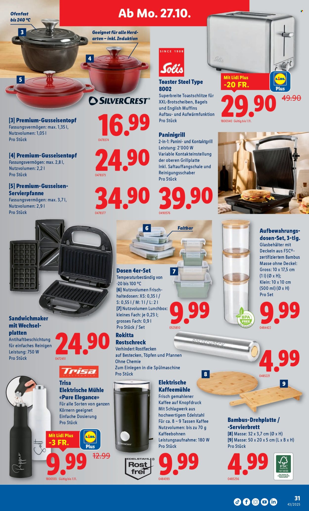 Catalogue Lidl - 23.10.2025 - 29.10.2025. Page 31. Page 31