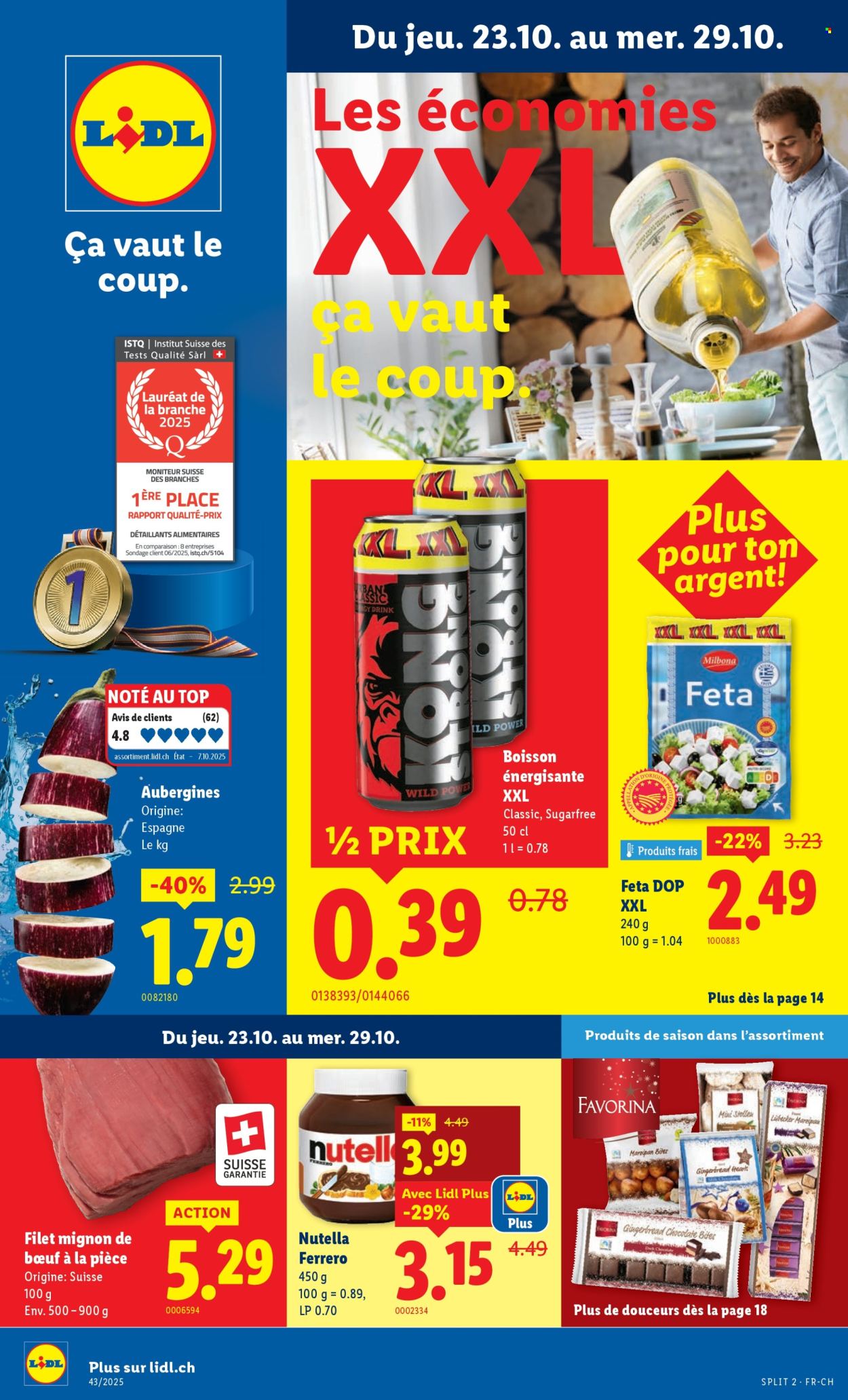 Catalogue Lidl - 23.10.2025 - 29.10.2025. Page 1. Page 1