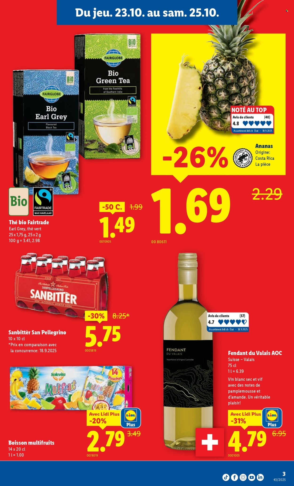 Catalogue Lidl - 23.10.2025 - 29.10.2025. Page 3. Page 3