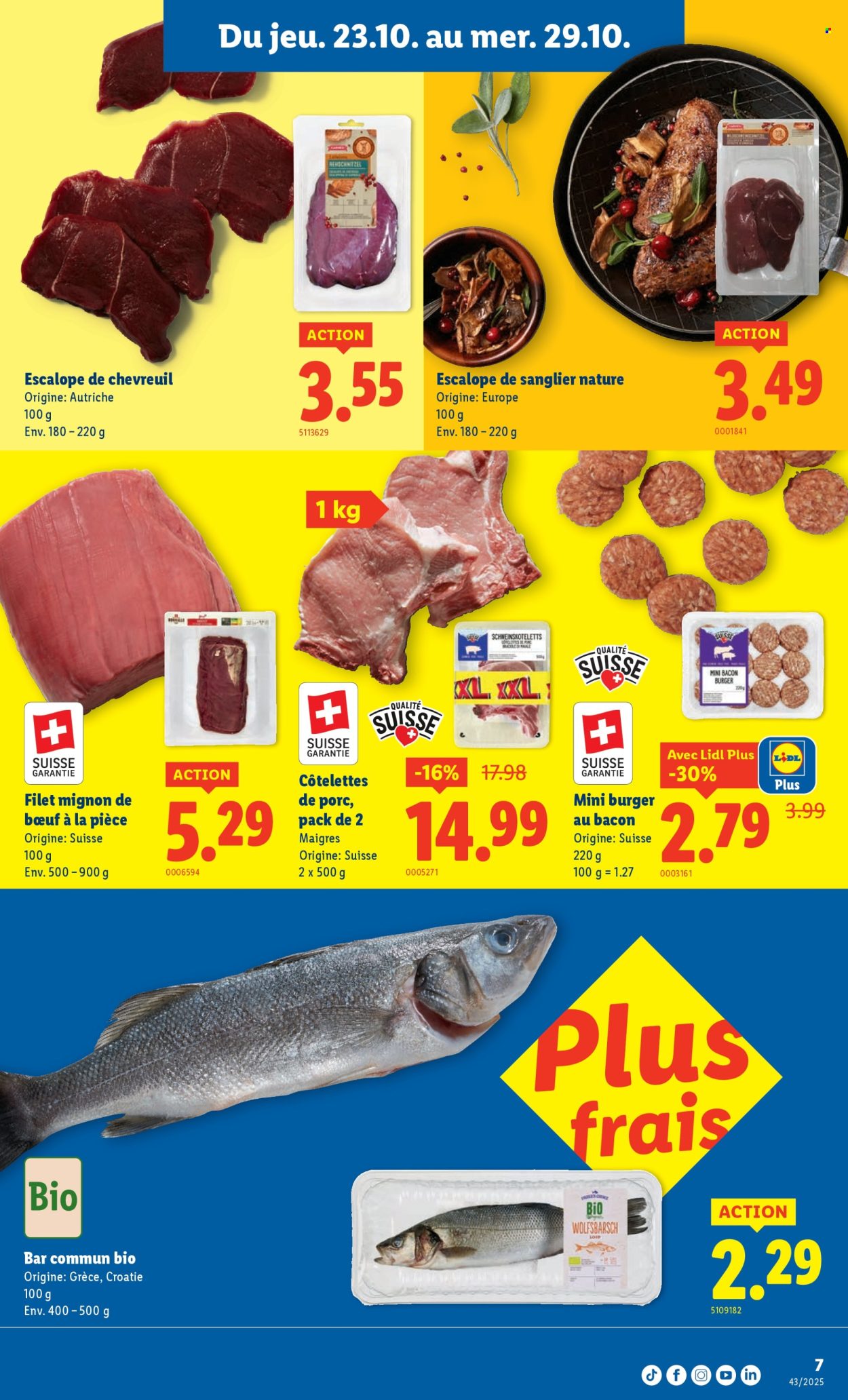 Catalogue Lidl - 23.10.2025 - 29.10.2025. Page 7. Page 7