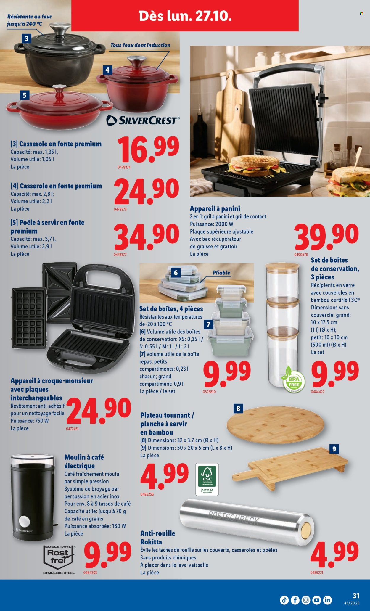 Catalogue Lidl - 23.10.2025 - 29.10.2025. Page 31. Page 31