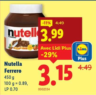 Nutella Ferrero