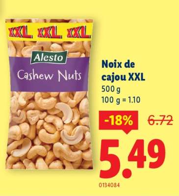 Noix de cajou XXL