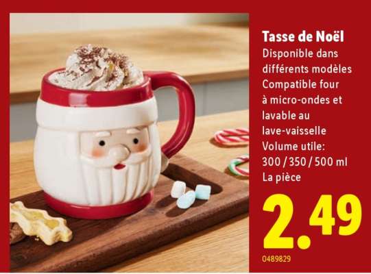 Tasse de Noël