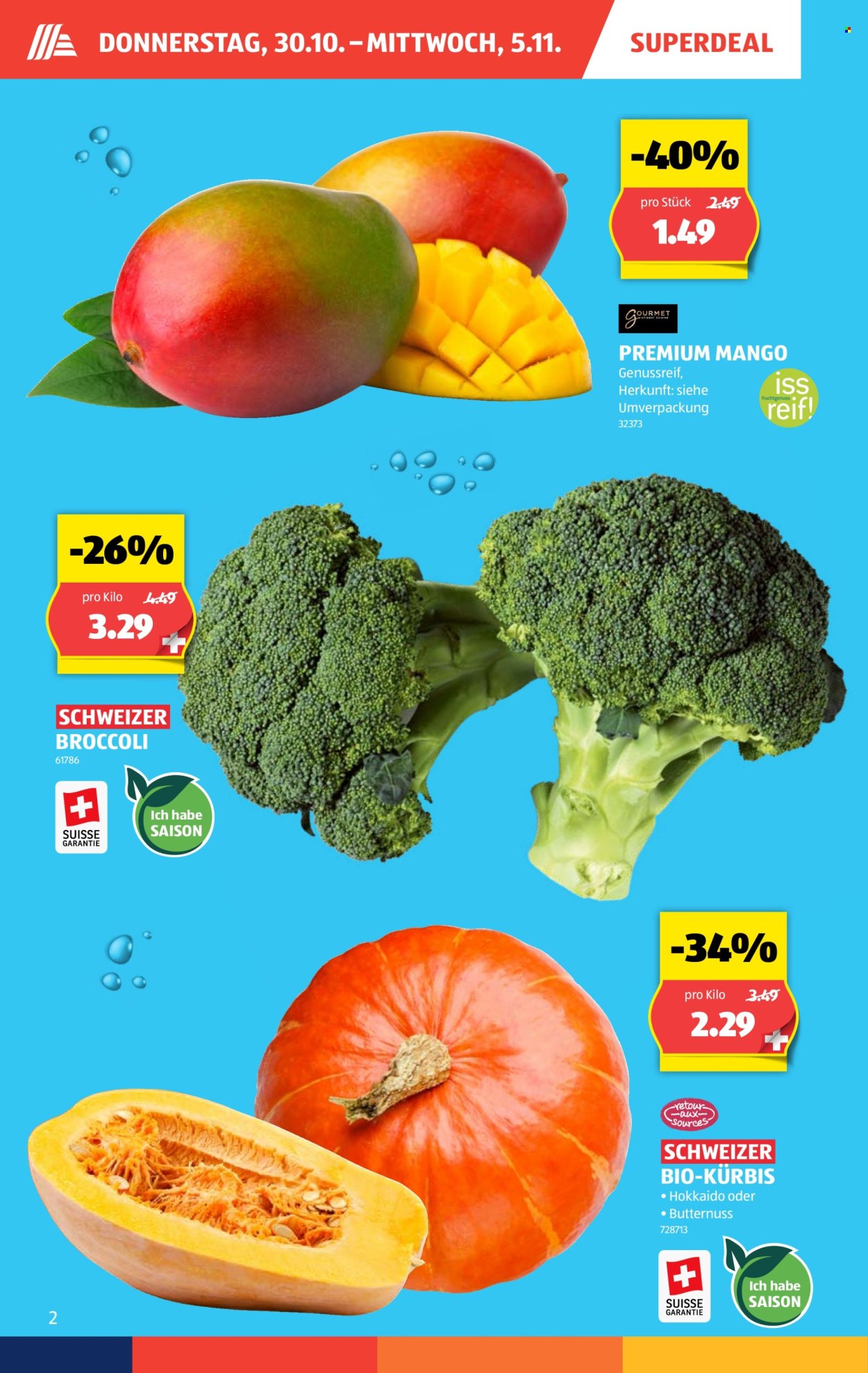 Catalogue Aldi - 30.10.2025 - 5.11.2025. Page 2. Page 2