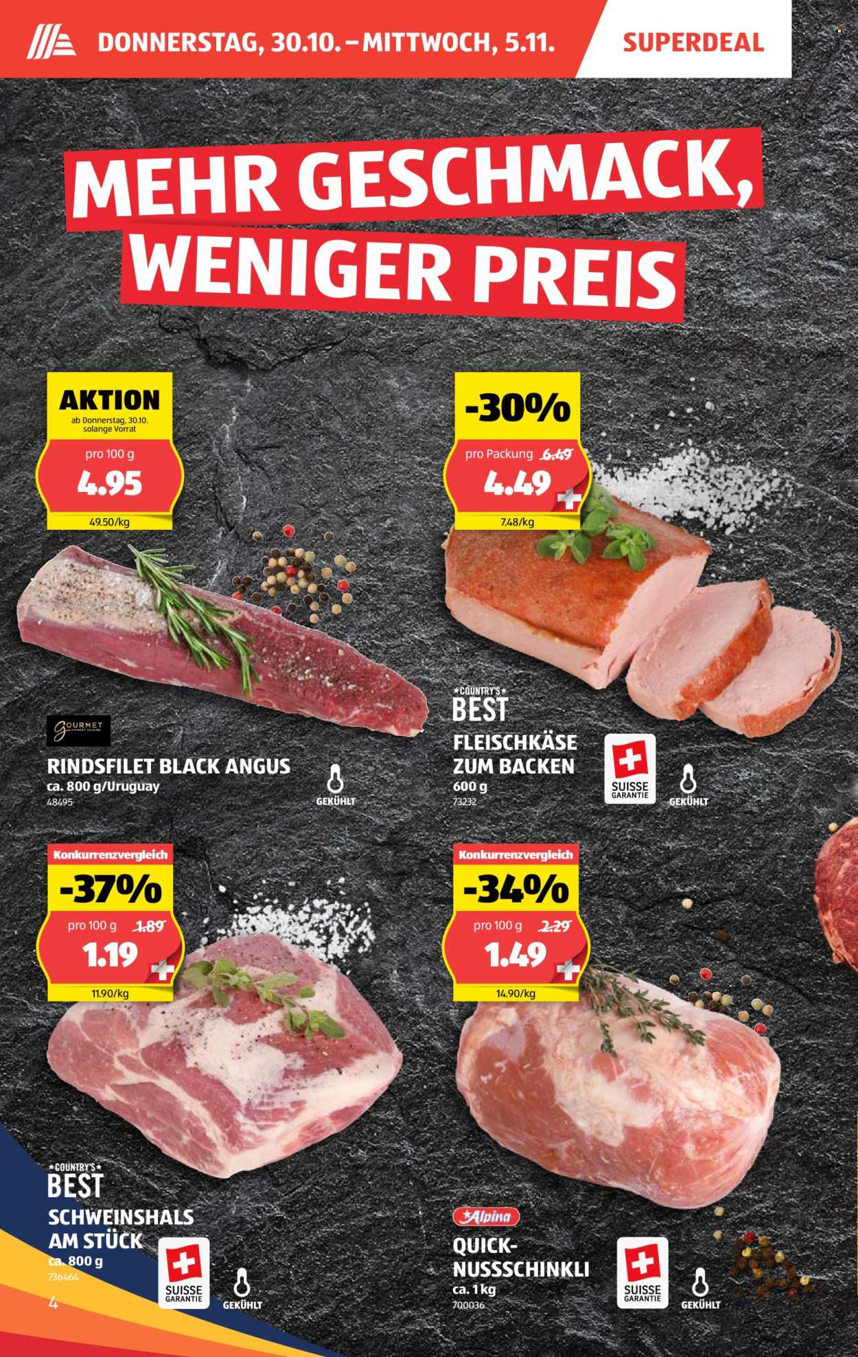 Catalogue Aldi - 30.10.2025 - 5.11.2025. Page 4. Page 4