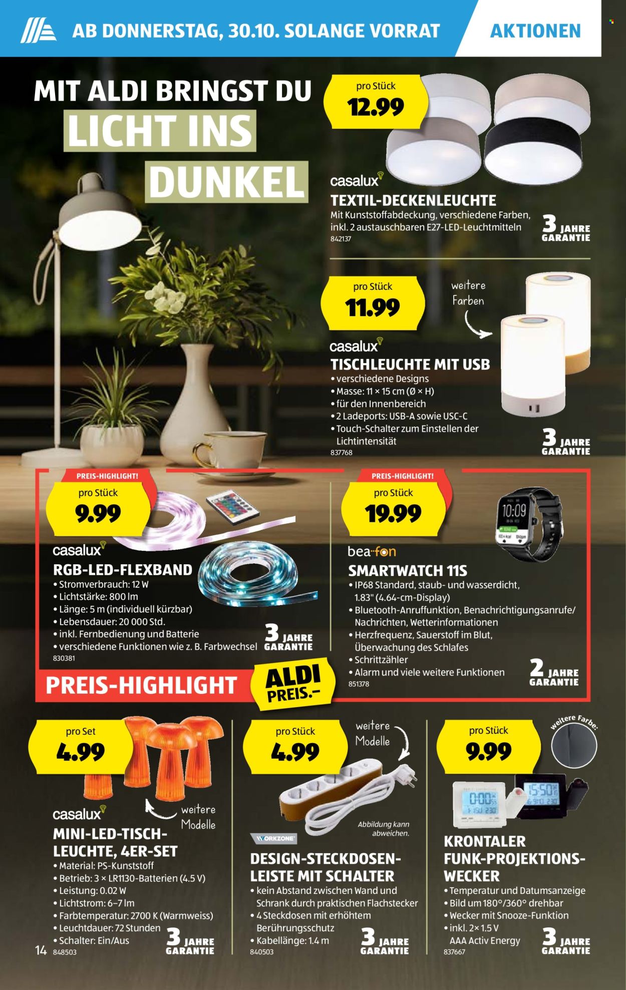 Catalogue Aldi - 30.10.2025 - 5.11.2025. Page 14. Page 14