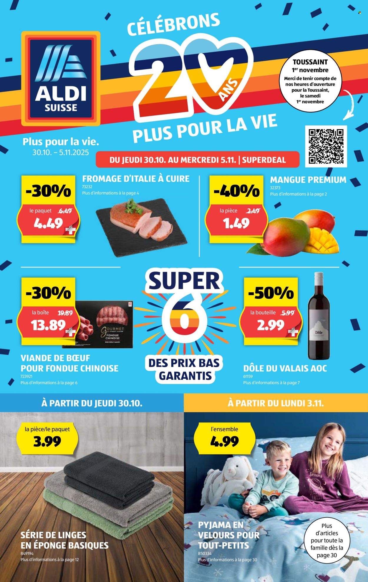 Catalogue Aldi - 30.10.2025 - 5.11.2025. Page 1. Page 1