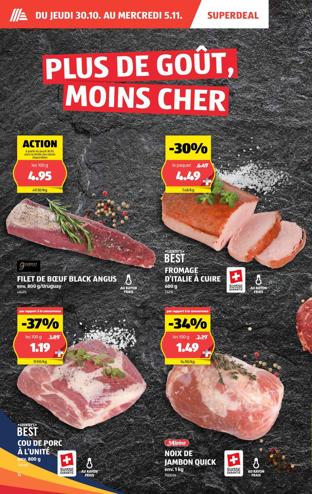 Catalogue Aldi - 30.10.2025 - 5.11.2025. Page 4. Page 4