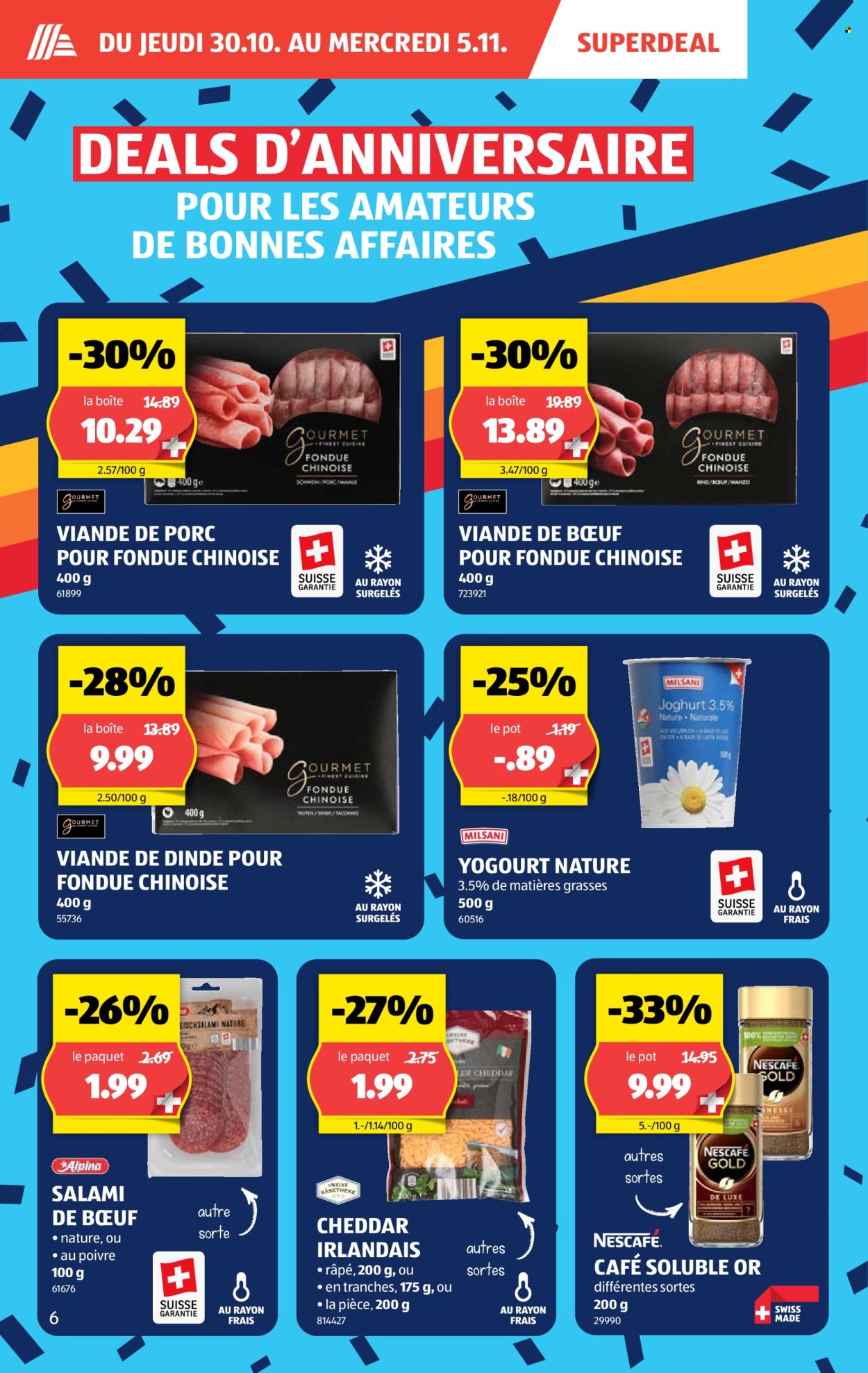 Catalogue Aldi - 30.10.2025 - 5.11.2025. Page 6. Page 6