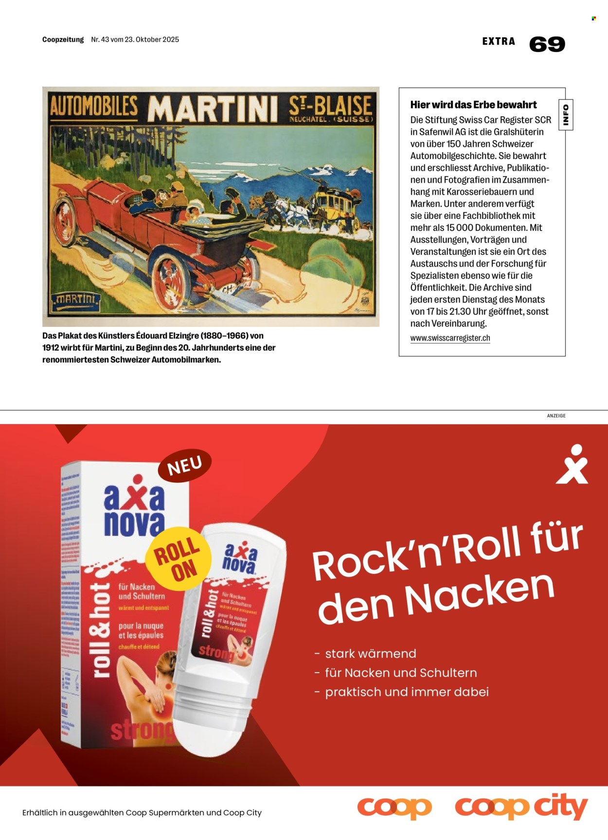 Catalogue Coop - 23.10.2025 - 29.10.2025. Page 69. Page 69