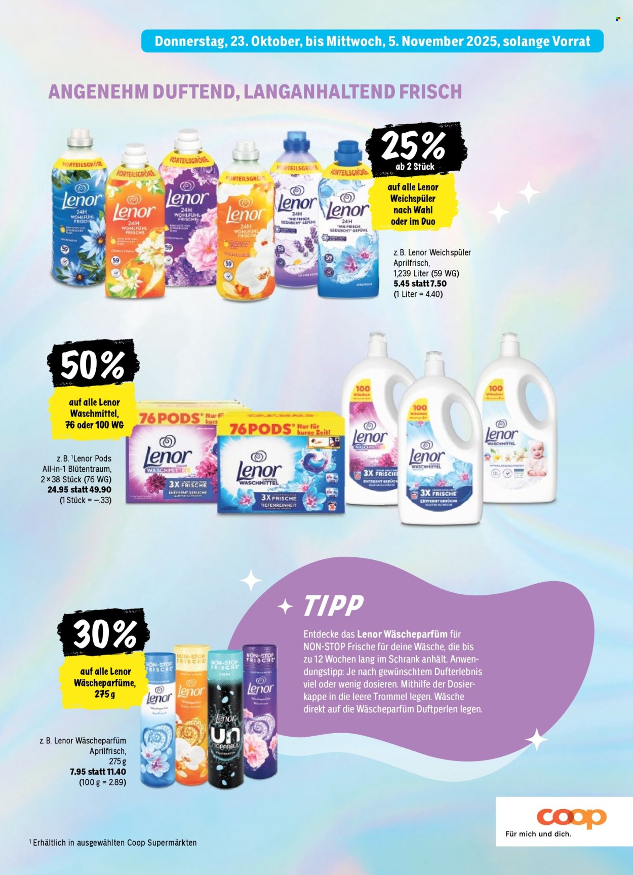 Catalogue Coop - 23.10.2025 - 29.10.2025. Page 123. Page 123