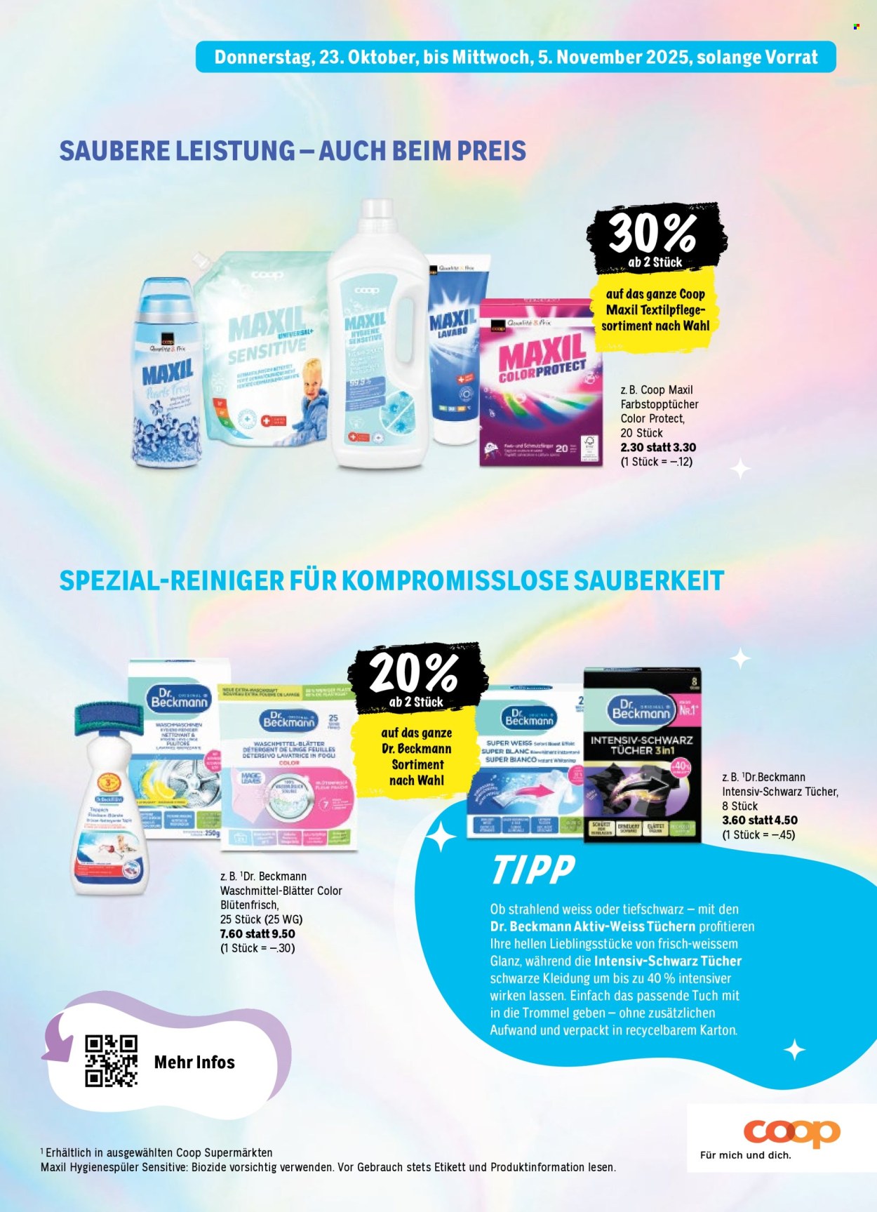 Catalogue Coop - 23.10.2025 - 29.10.2025. Page 125. Page 125