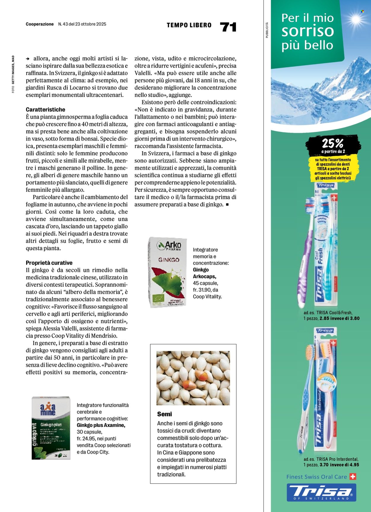Catalogue Coop - 23.10.2025 - 29.10.2025. Page 71. Page 71