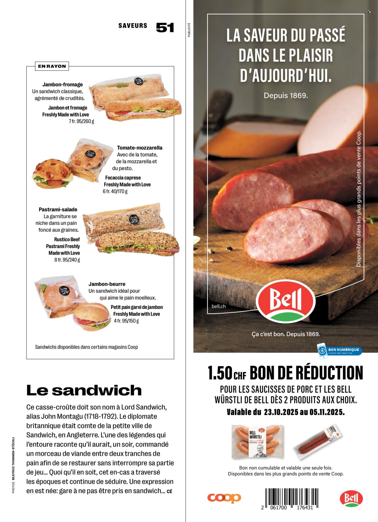 Catalogue Coop - 23.10.2025 - 29.10.2025. Page 51. Page 51