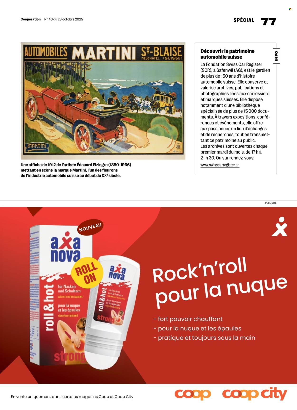 Catalogue Coop - 23.10.2025 - 29.10.2025. Page 77. Page 77