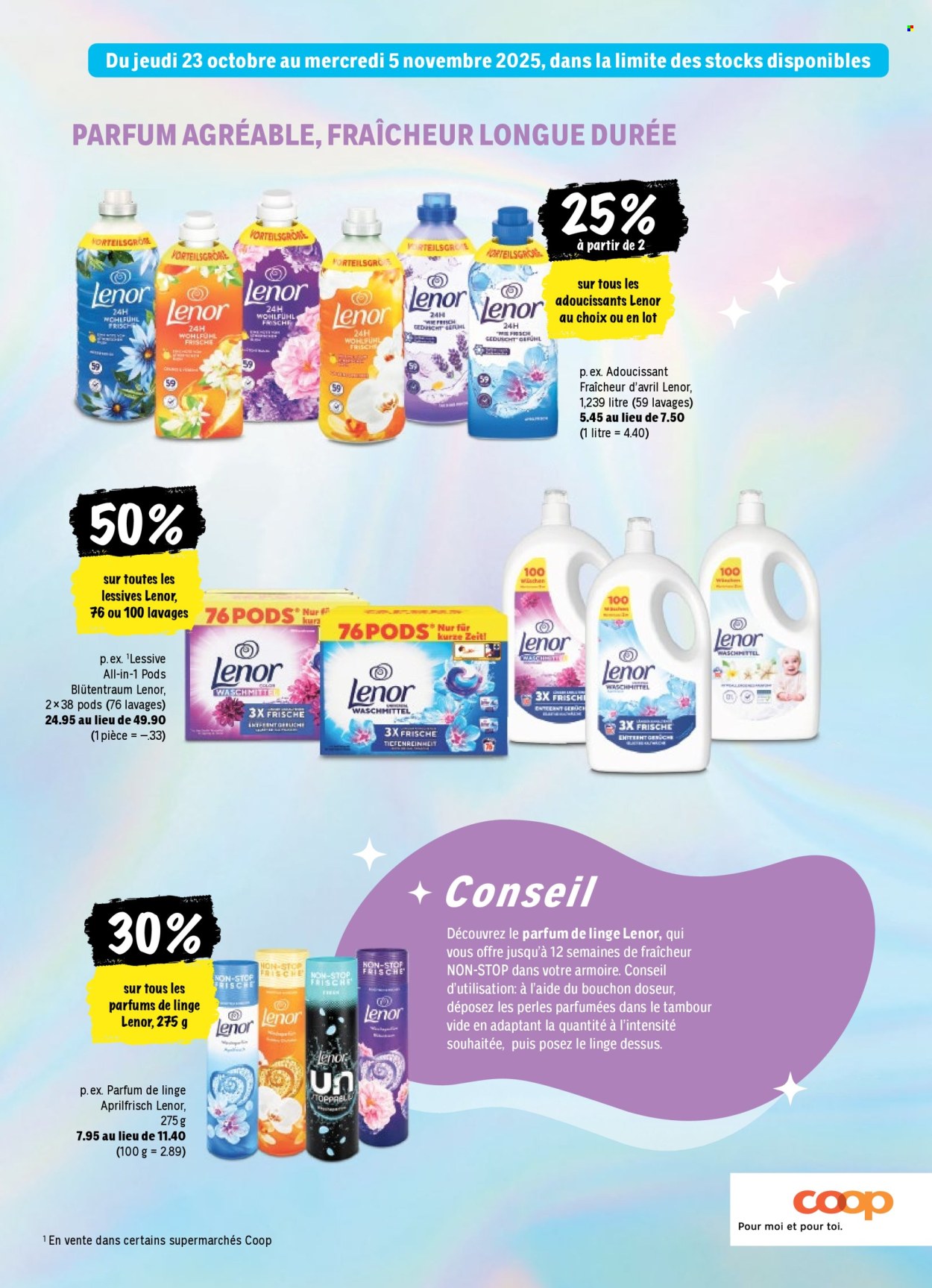 Catalogue Coop - 23.10.2025 - 29.10.2025. Page 111. Page 111